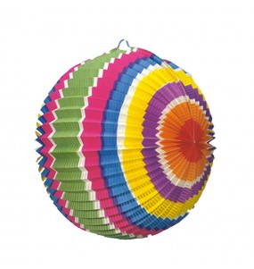 Boule en Papier - Multicolore