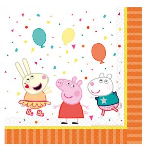 Serviettes Peppa Pig 