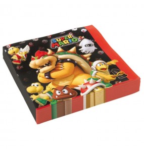 Serviettes Super Mario 