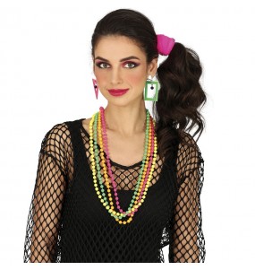 Ensemble colliers néon pour compléter vos costumes