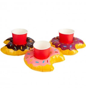 Kit Dessous de verre Doughnut gonflable