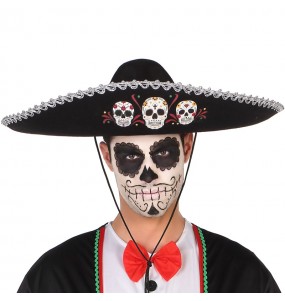 Chapeau Mexicain Jour des Morts