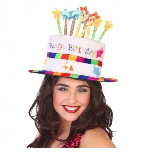 Chapeau Happy Birthday pour compléter vos costumes