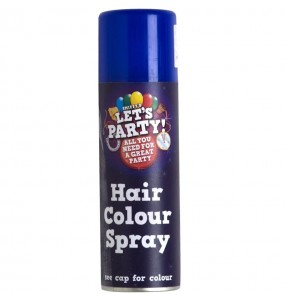 Spray bleu pour les cheveux pour compléter vos costumes