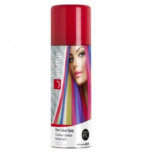 Spray pour cheveux rouge pour compléter vos costumes