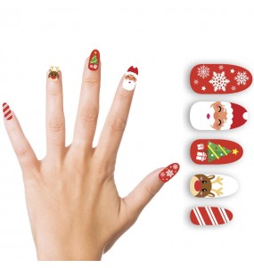 Ongles de Noël pour compléter vos costumes