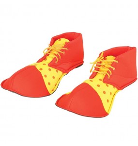 Chaussures Clown Rouges et Jaunes