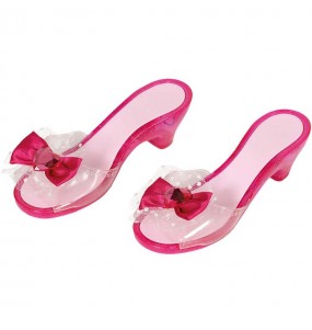 Chaussures Princesse Roses avec lumière