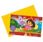 Invitations Dora l'Exploratrice - Nickelodeon™