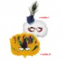Masque-Loup avec Plumes