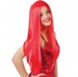 Perruque Longue Rouge