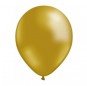 50 Ballons Métalliques - Doré