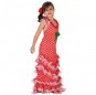 Déguisement Flamenco (Sévillane) Rouge fille