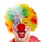 Perruque Bouclée Clown Multicolore