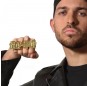 Bague Hip Hop dorée pour compléter vos costumes