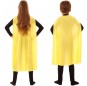 Cape jaune super héros enfant