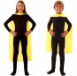 Cape super héros jaune enfant