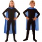 Cape super héros bleue enfant