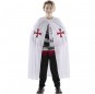 Cape médiévale blanche pour enfant pour compléter vos costumes