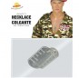 Collier identification Militaire packaging
