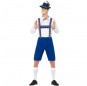Costume Allemand Oktoberfest bleu homme