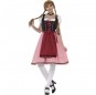 Costume Allemande Oktoberfest à carreaux femme