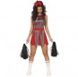 Costume Pom-pom girl zombie grise femme
