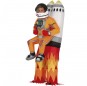 Costume Astronaute à fusée gonflable homme