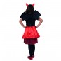 Costume Diablesse avec ailes noires fille