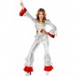 Costume Disco Abba argent femme