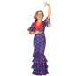 Déguisement Flamenco Bleu pour fille