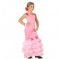 Déguisement Flamenco Rose pour fille