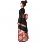 Disfraz de Geisha con kimono para niña perfil