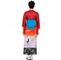Déguisement Geisha Rouge dos