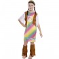 Déguisement Hippie Rainbow fille