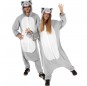 Déguisement Loup Féroce kigurumi adulte