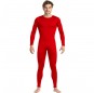 Déguisement Justaucorps rouge spandex homme