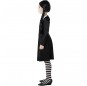 Costume Mercredi Addams noir fille
