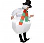 Costume Bonhomme de neige gonflable homme