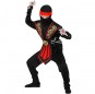 Costume Ninja Kombat rouge garçon