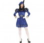 Costume Page royal bleu femme