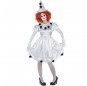 Déguisement Clown Pierrot pour femme
