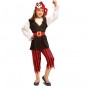Costume Pirate squelette classique fille