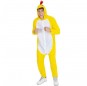 Costume adulte Poulet jaune kigurumi