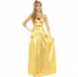 Costume Princesse Belle dorée femme