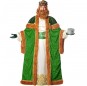 Costume Roi Mage Gaspard vert homme