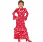 Déguisement Flamenco (Sévillane) Rouge fille