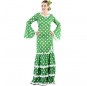 Déguisement Danseuse Flamenco Vert femme