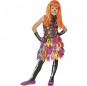 Costume Squelette multicolore fille