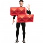Déguisement Tetris Rouge homme